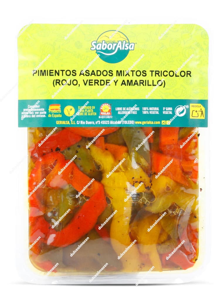 SaborAlsa Pimientos Asados Surtidos 250 gr