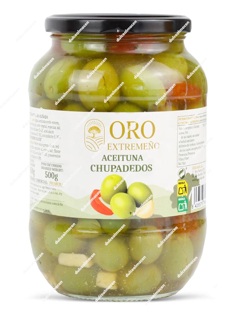 Oro Extremeño Aceituna Chupadedos 850 gr