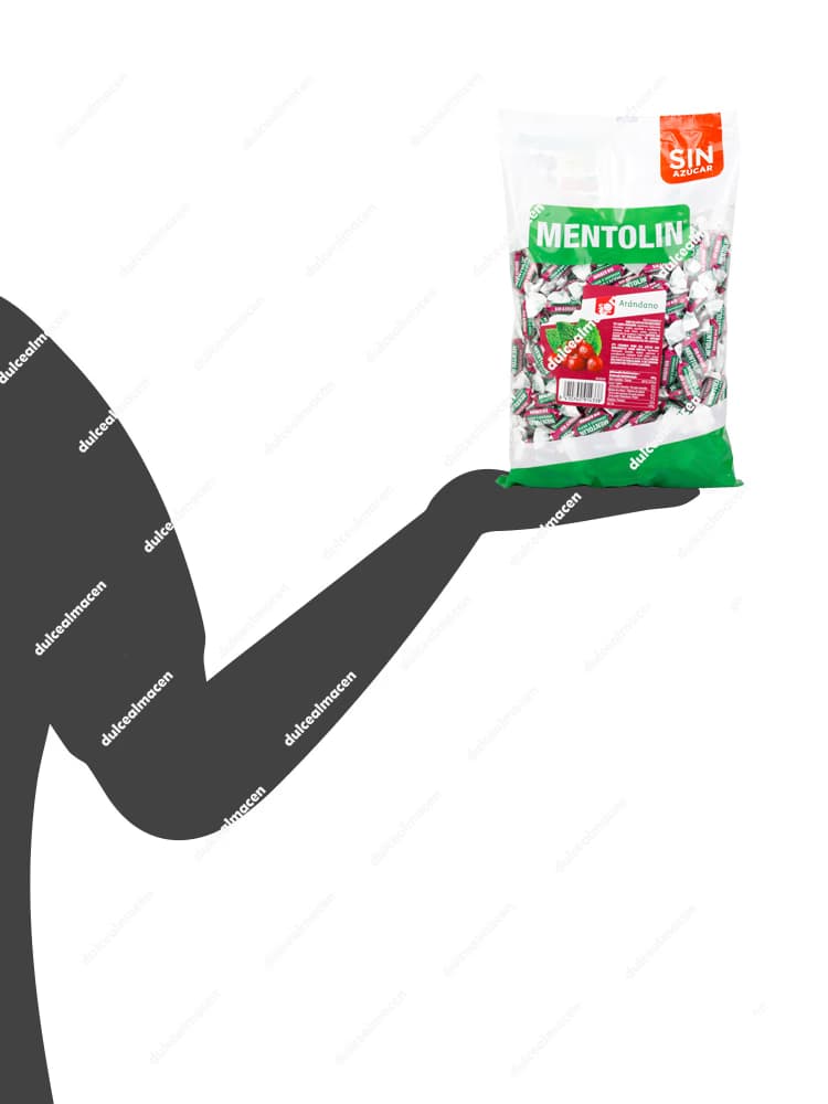 Mentolin Caramelos Arándanos Sin Azúcar 1 kg