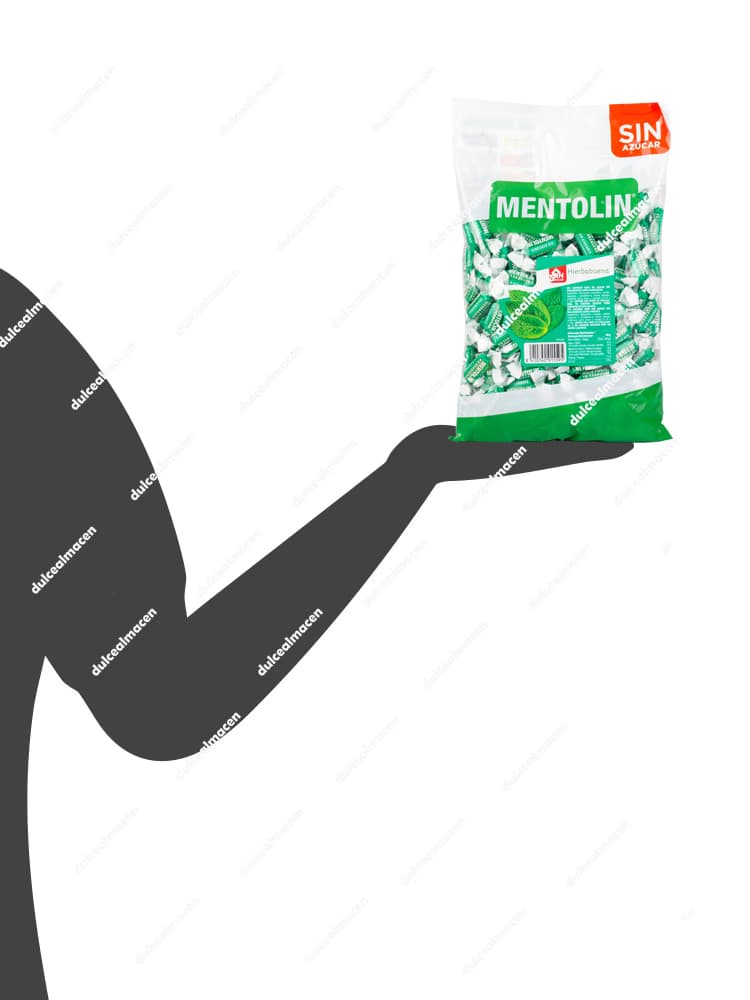 Mentolin Caramelos Hierbabuena Sin Azúcar 1 kg
