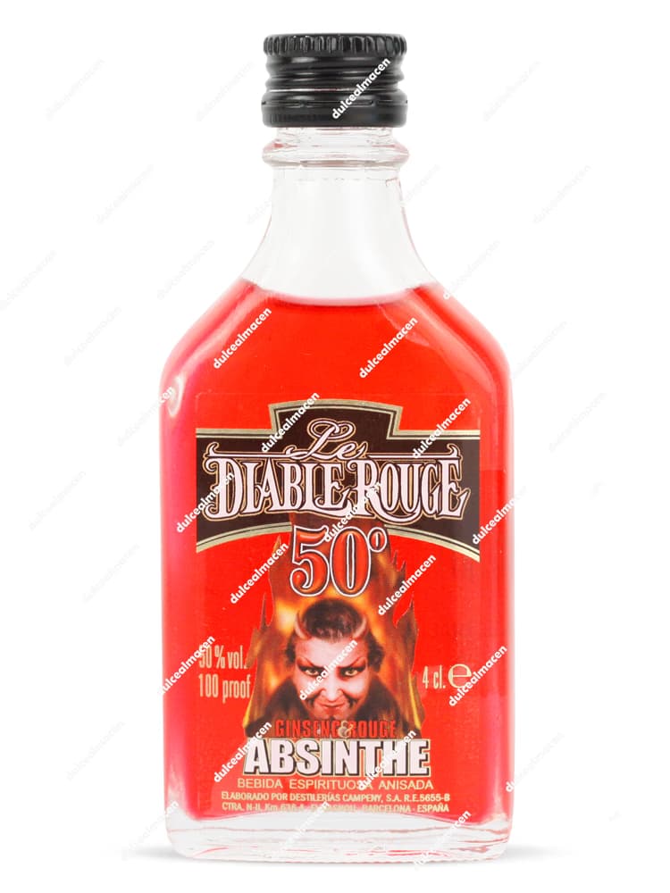 Le Diable Rouge Mini Absenta Rojo 4 cl