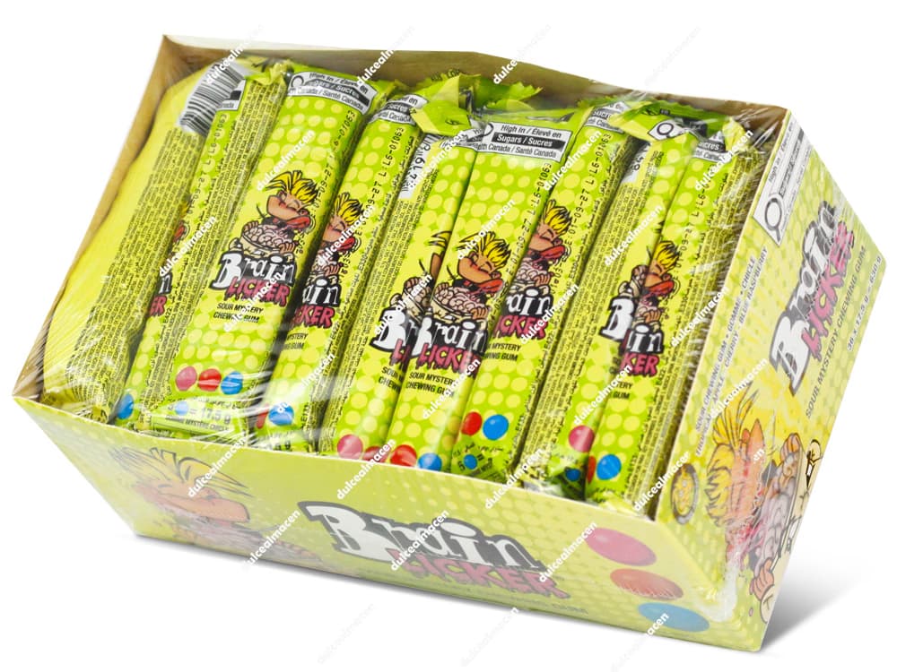 Brain Licker Sour Gum Misterioso 16 uds