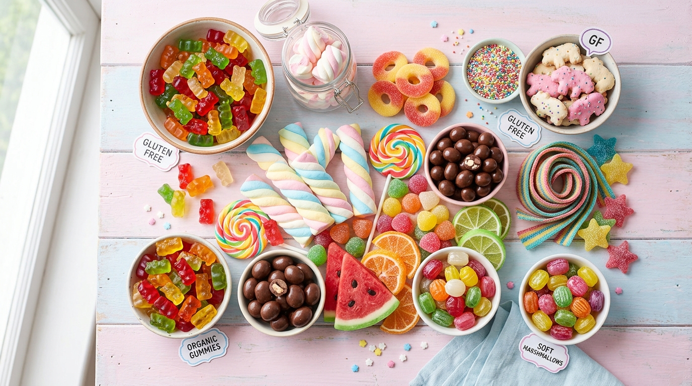 Guía Completa de Chuches Sin Gluten: Todo para Fiestas Seguras e Inclusivas