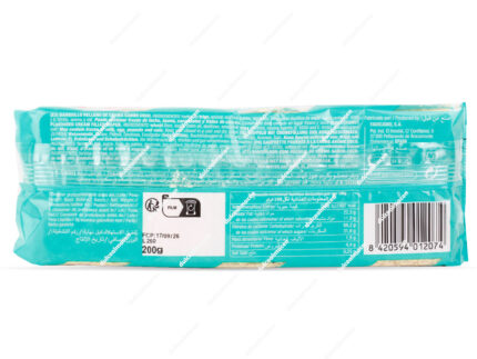 Paquete de Garcinuez Wafer Coco de 180 gramos, barquillo crujiente con crema de coco.