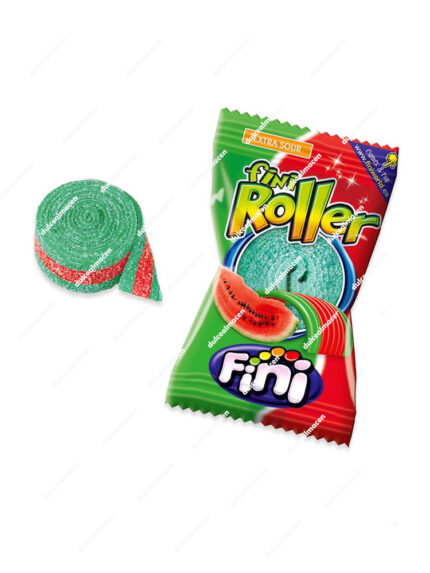 Fini Roller Sandía extra sour pack de 18 unidades en Dulcealmacen