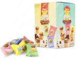 Caja de 1,5 kg de Mini Magdalenas Gimar con envoltorios individuales de colores - Dulcealmacen