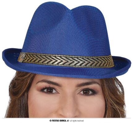 GU gorro gangster azul