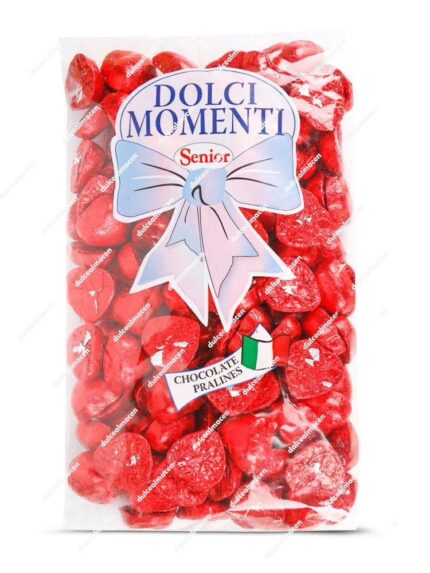 Corazones Rojos de Chocolate CFV 1 kg | Bombones Praliné para Eventos y San Valentín
