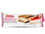 Caja de 24 unidades y barrita individual de Galleta Cheesecake con Chocolate con Leche Eurochoc en Dulcealmacen