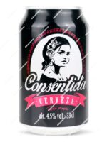 Cerveza Consentida Pale Lager - Cerveza Artesana Premium | Lata de 33 cl